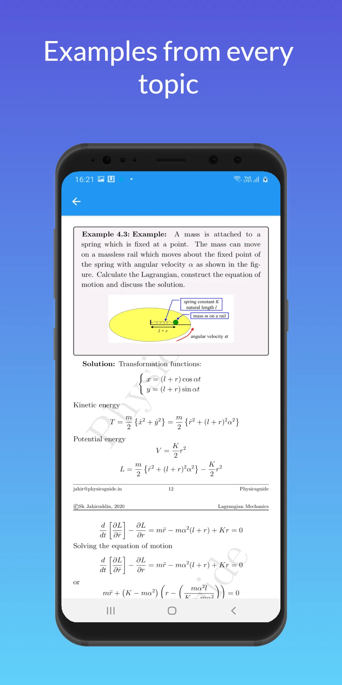 Physics NET, GATE, JAM, JEST | Indus Appstore | Screenshot