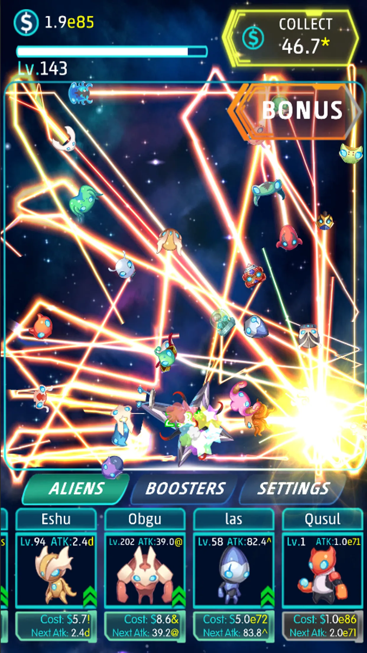 Idle Alien | Indus Appstore | Screenshot