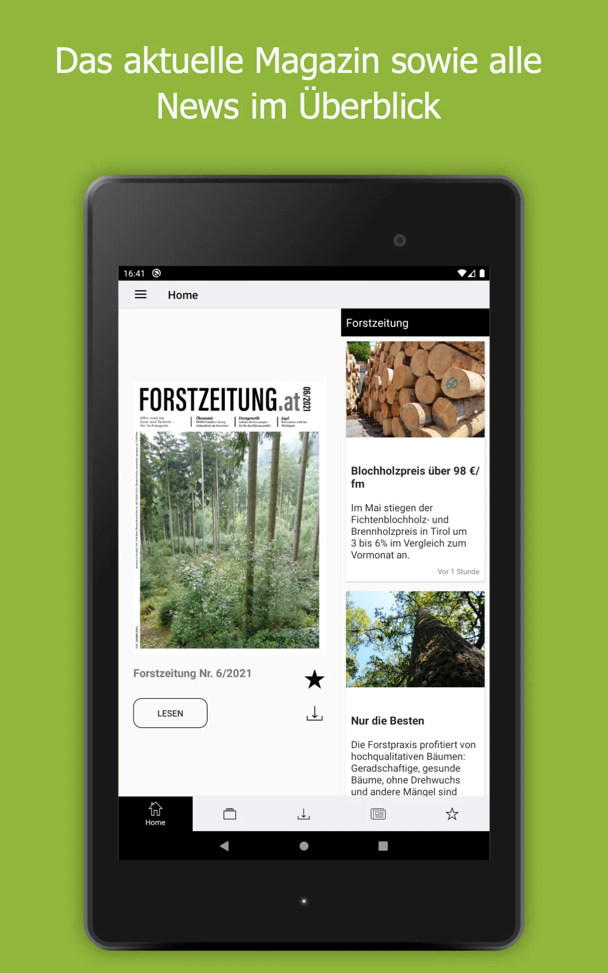 Forstzeitung | Indus Appstore | Screenshot