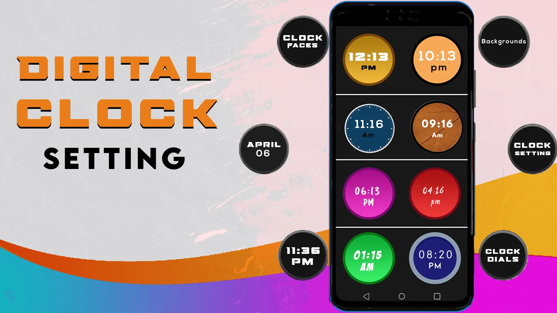 Analog & Digital Clock | Indus Appstore | Screenshot