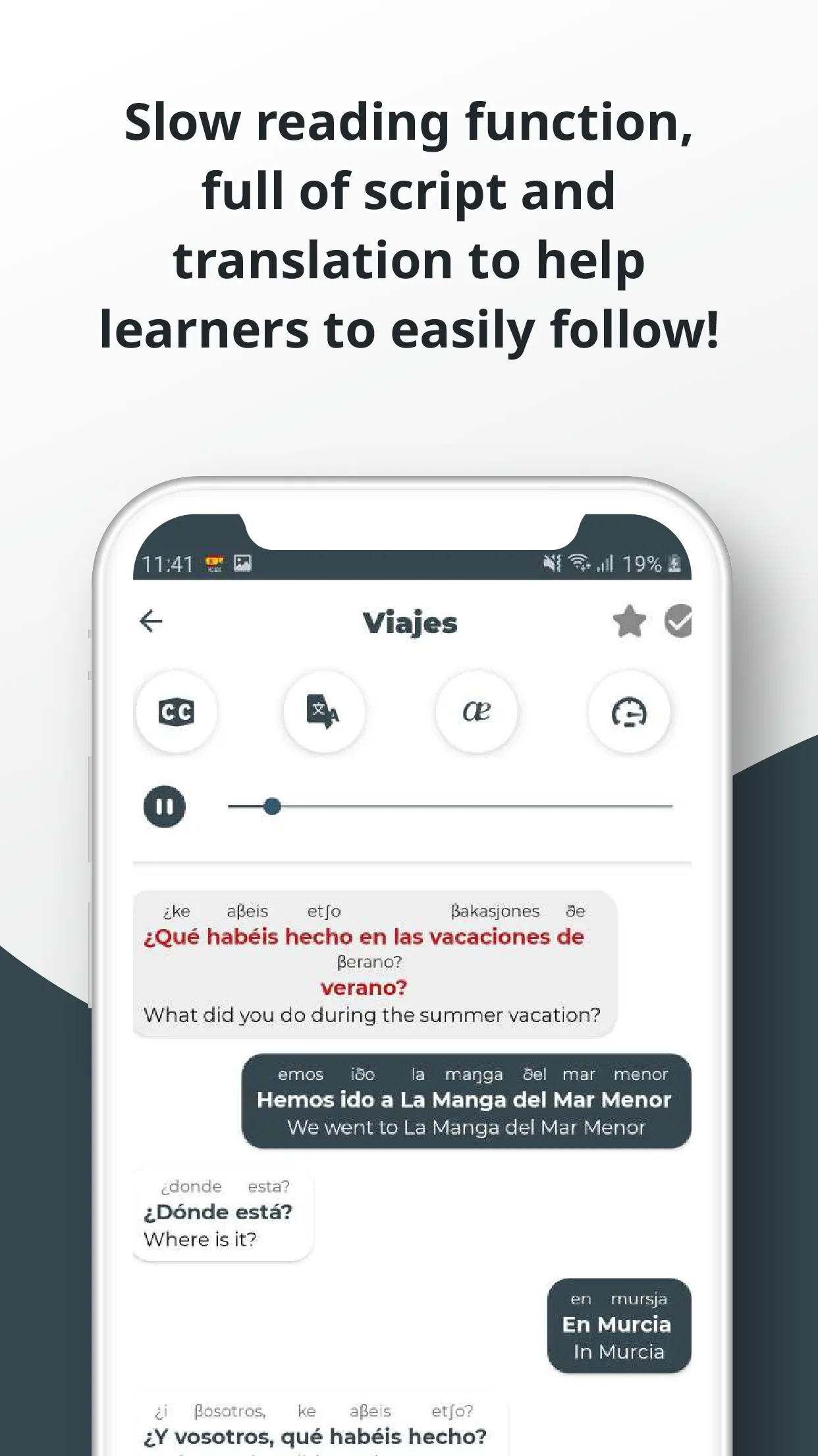 Spanish ー Listening・Speaking | Indus Appstore | Screenshot