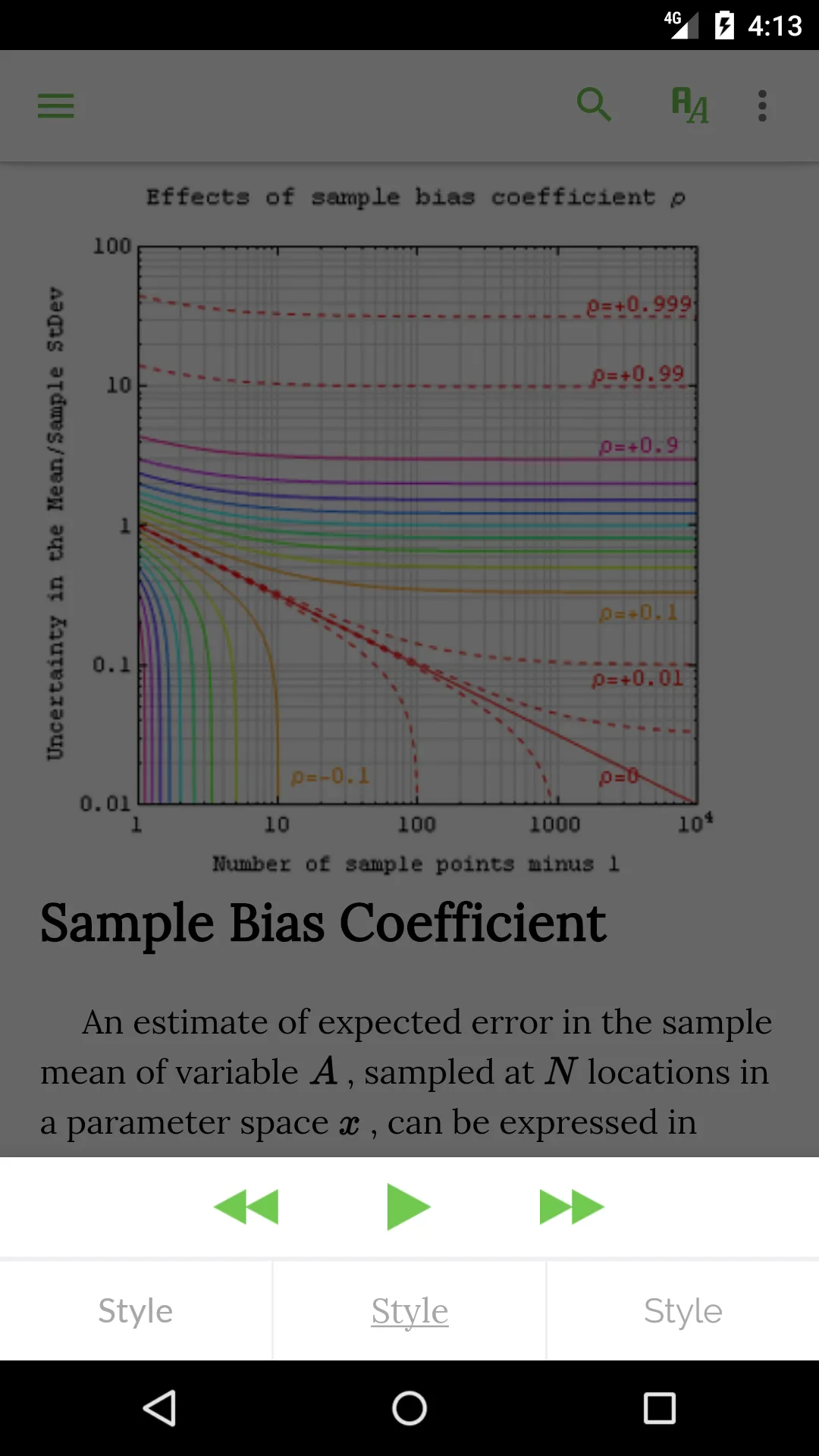 Statistics Textbook | Indus Appstore | Screenshot