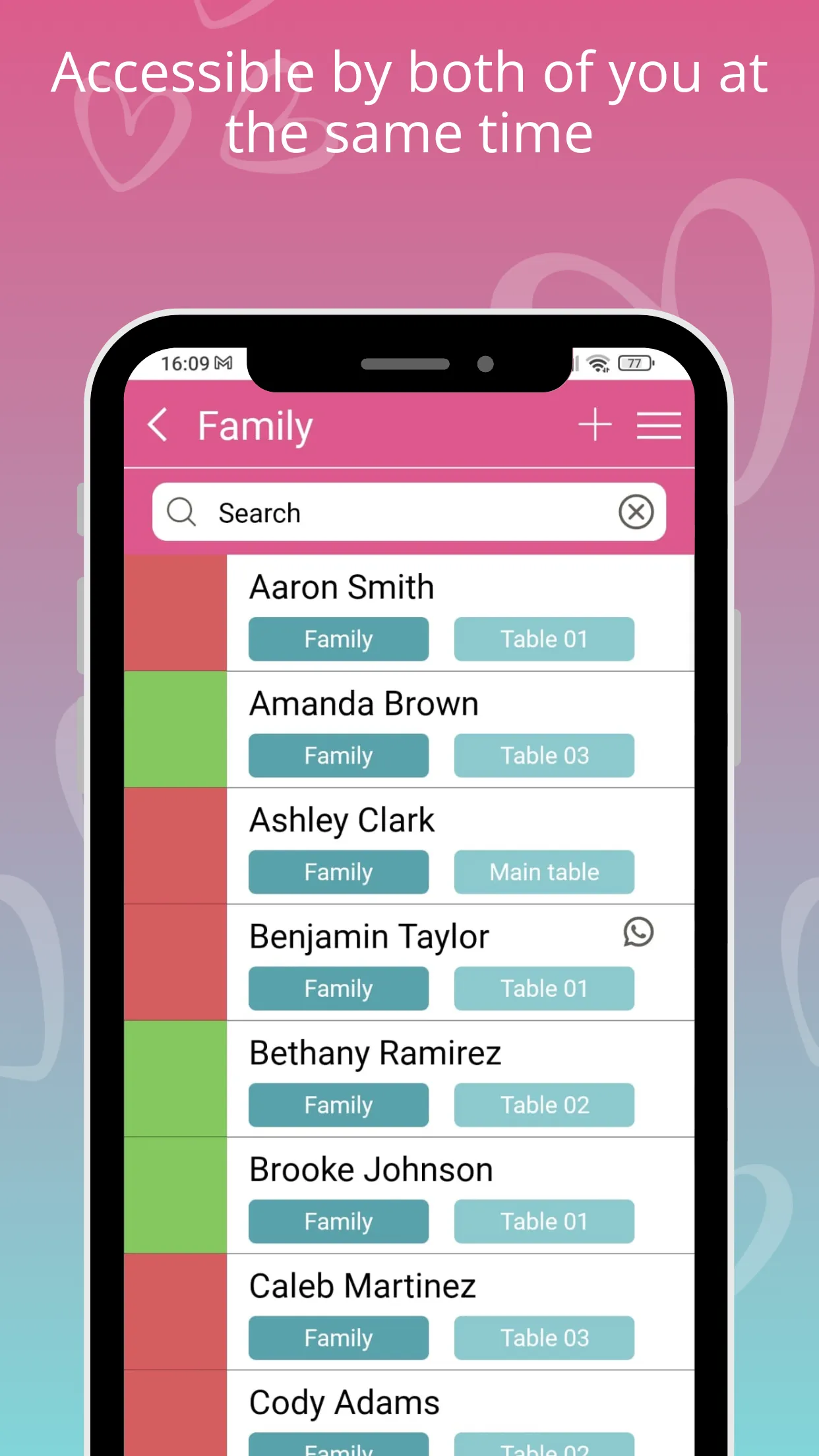Wedding Guest List. WedGuest | Indus Appstore | Screenshot