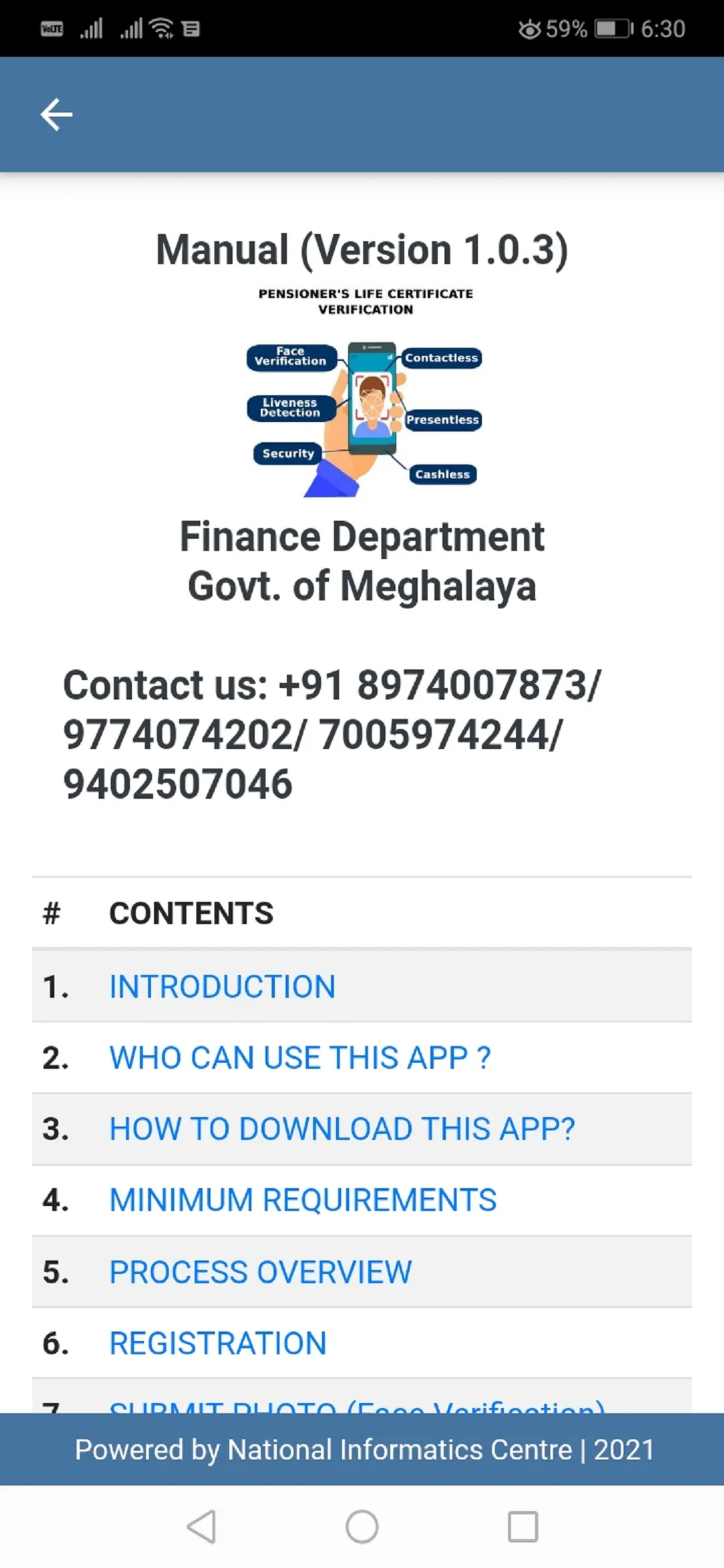 Govt Of Meghalaya-Pension App | Indus Appstore | Screenshot