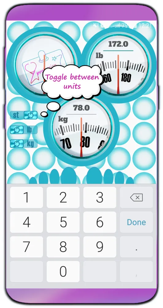 Body Weight Unit Converter | Indus Appstore | Screenshot