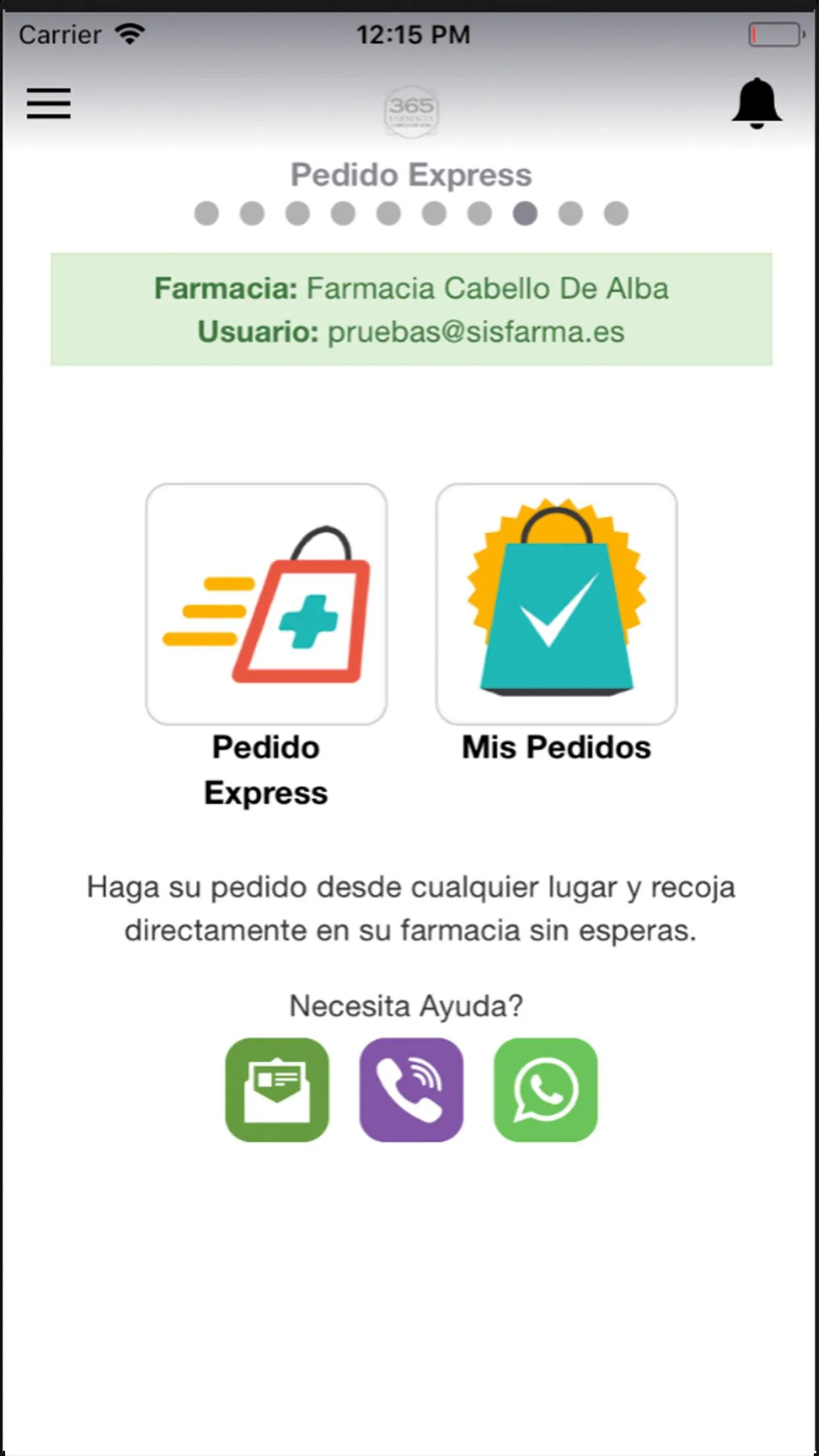 Farmacia Cabello de Alba | Indus Appstore | Screenshot