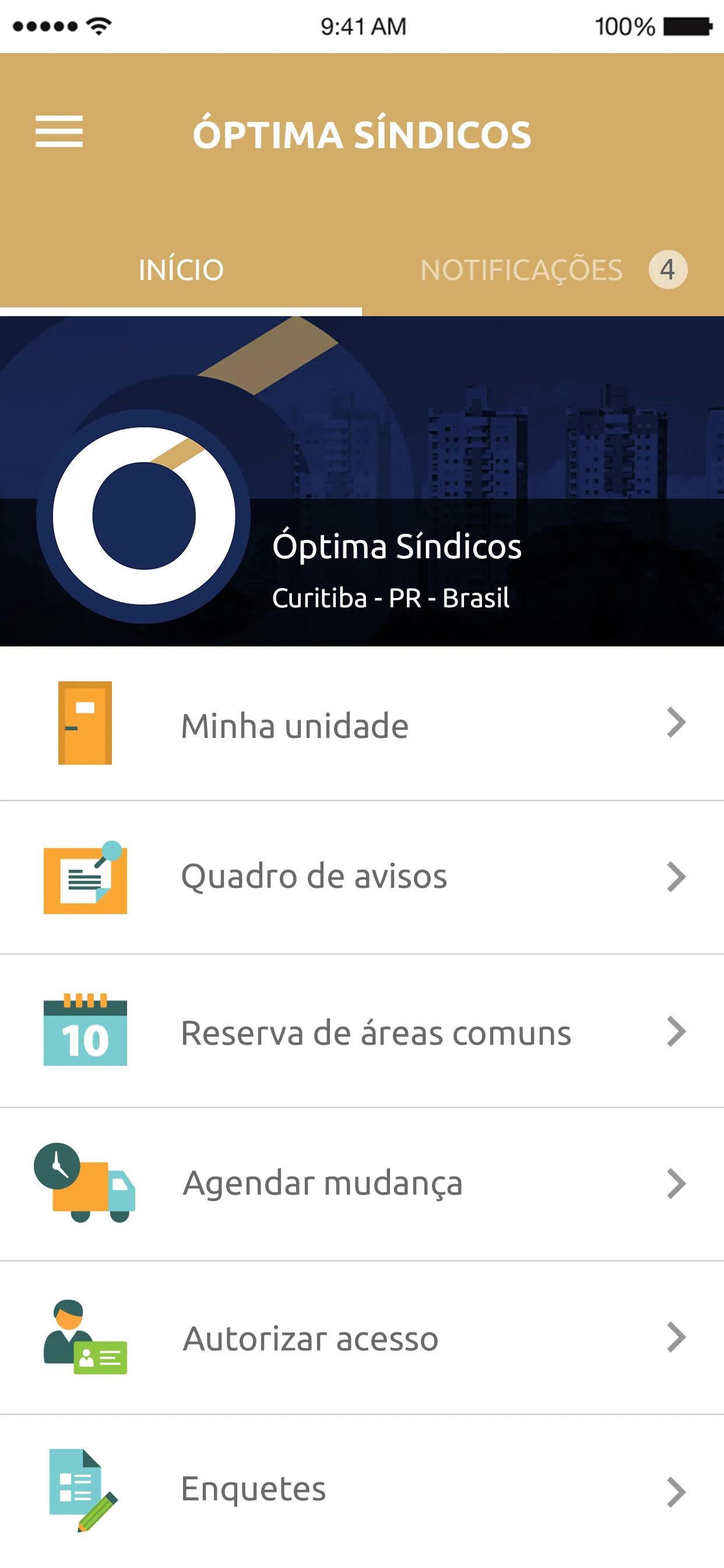 Óptima Síndicos | Indus Appstore | Screenshot