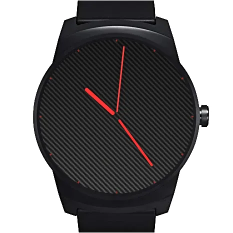 Carbon Neon Watch Face | Indus Appstore | Screenshot