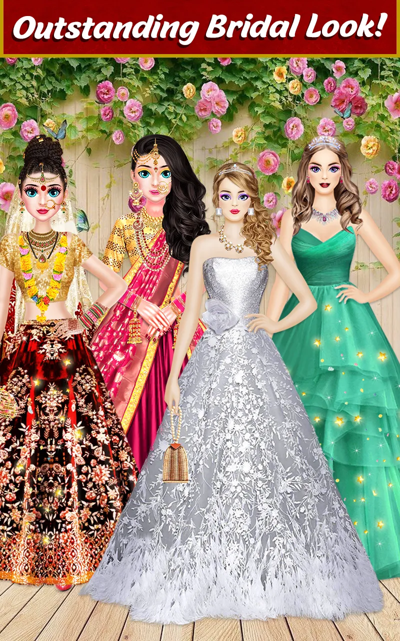 Indian Wedding Makeup Games | Indus Appstore | Screenshot