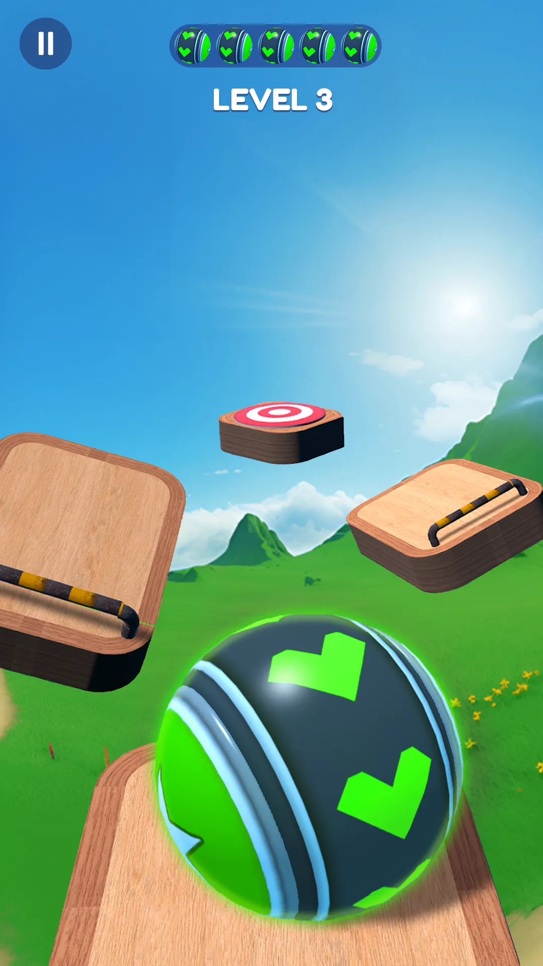 Rolling Ball Sky Adventure | Indus Appstore | Screenshot