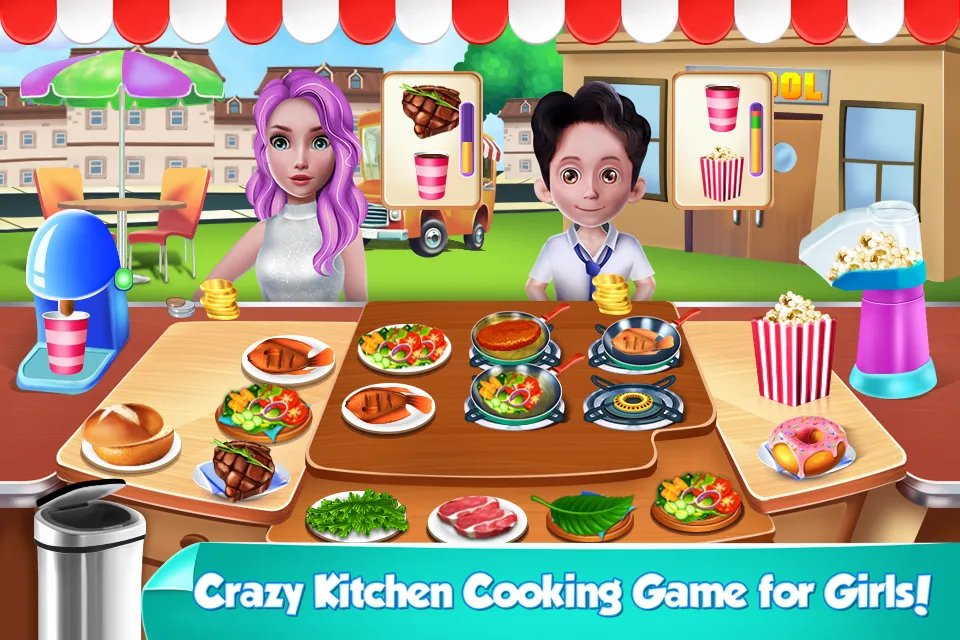 Food Truck Cafe Game for Girls | Indus Appstore | Screenshot