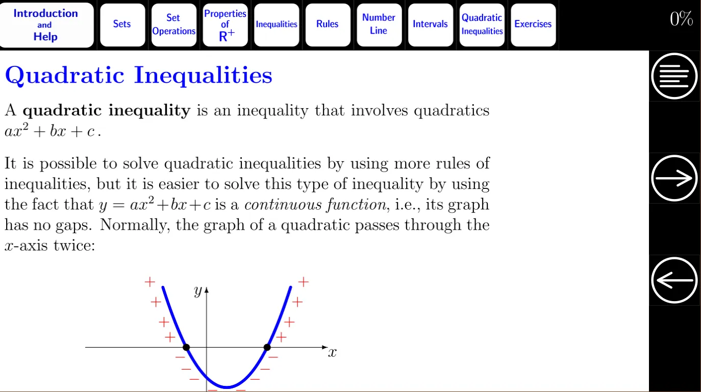 Algebra Tutorial 4 | Indus Appstore | Screenshot