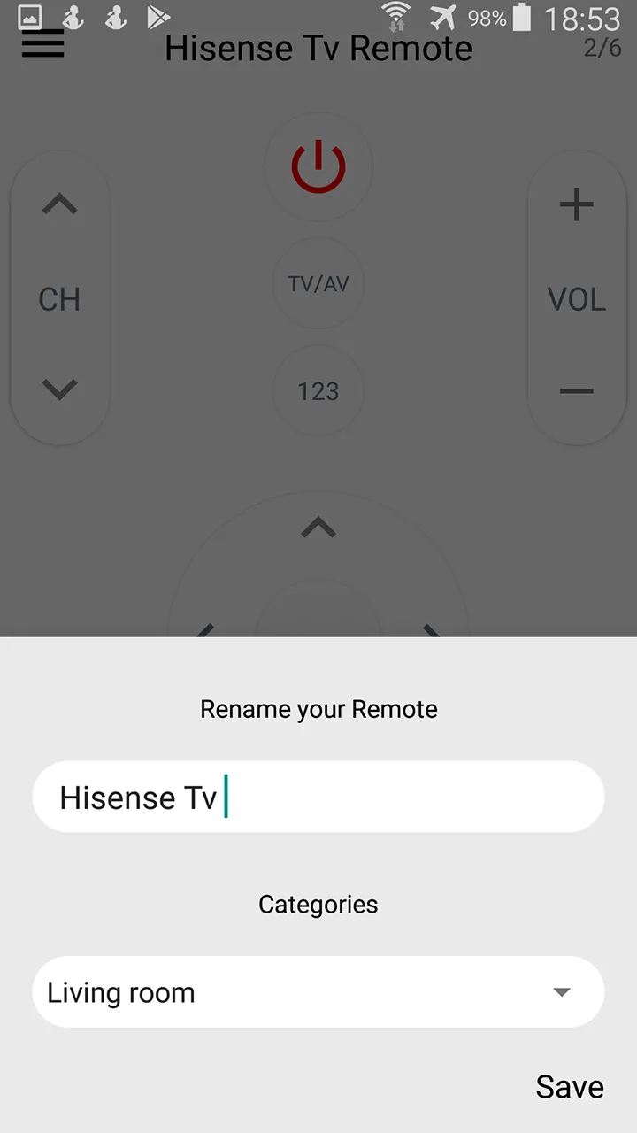 Remote Control For Tv | Indus Appstore | Screenshot