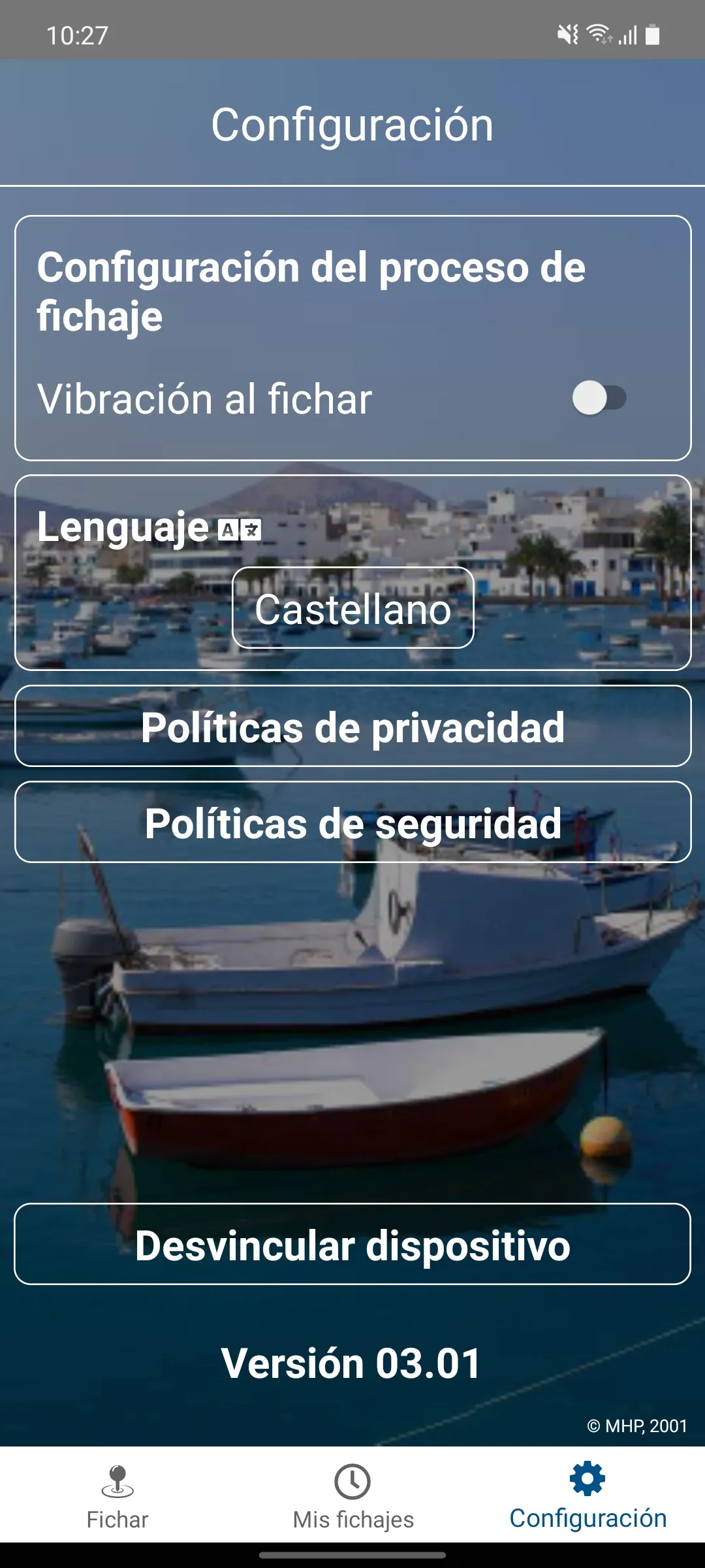 Geogestión Horaria | Indus Appstore | Screenshot