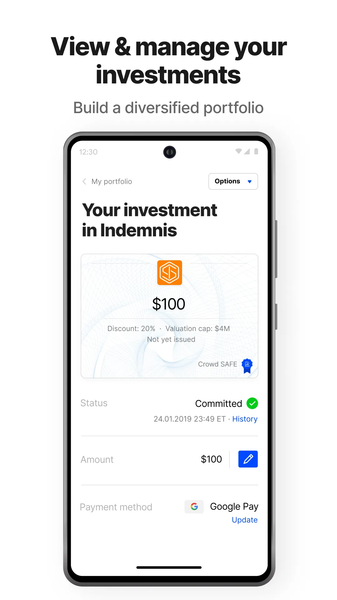 Republic: Private Investing | Indus Appstore | Screenshot