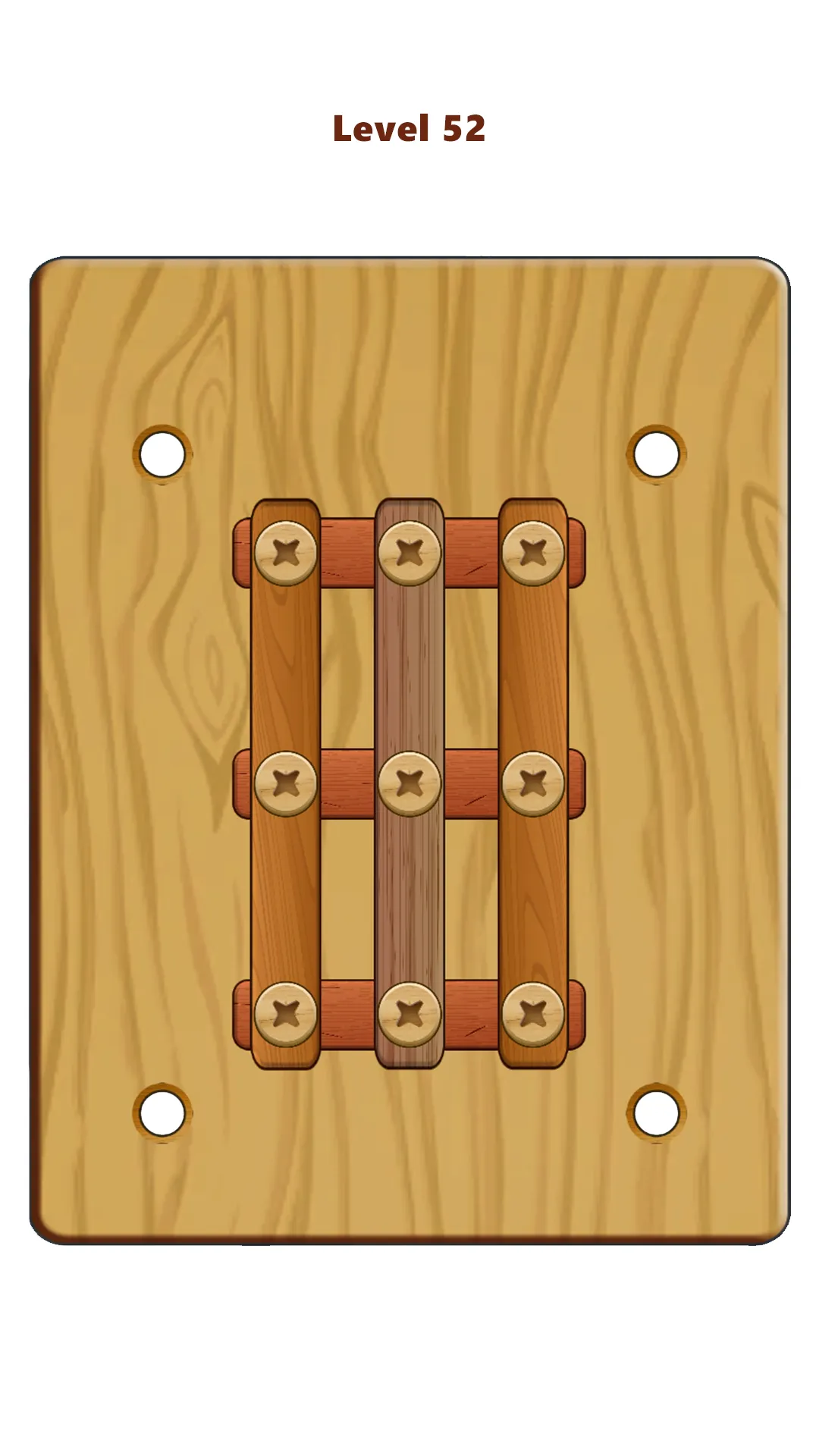 Wood Nuts & Bolts Puzzle | Indus Appstore | Screenshot