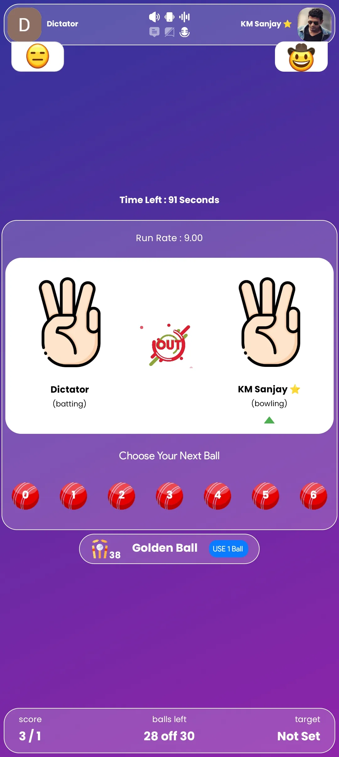 Hand Cricket - Team Battles | Indus Appstore | Screenshot