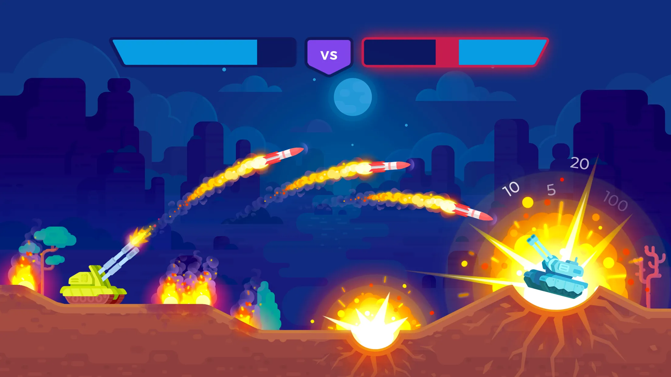 Tank Stars | Indus Appstore | Screenshot