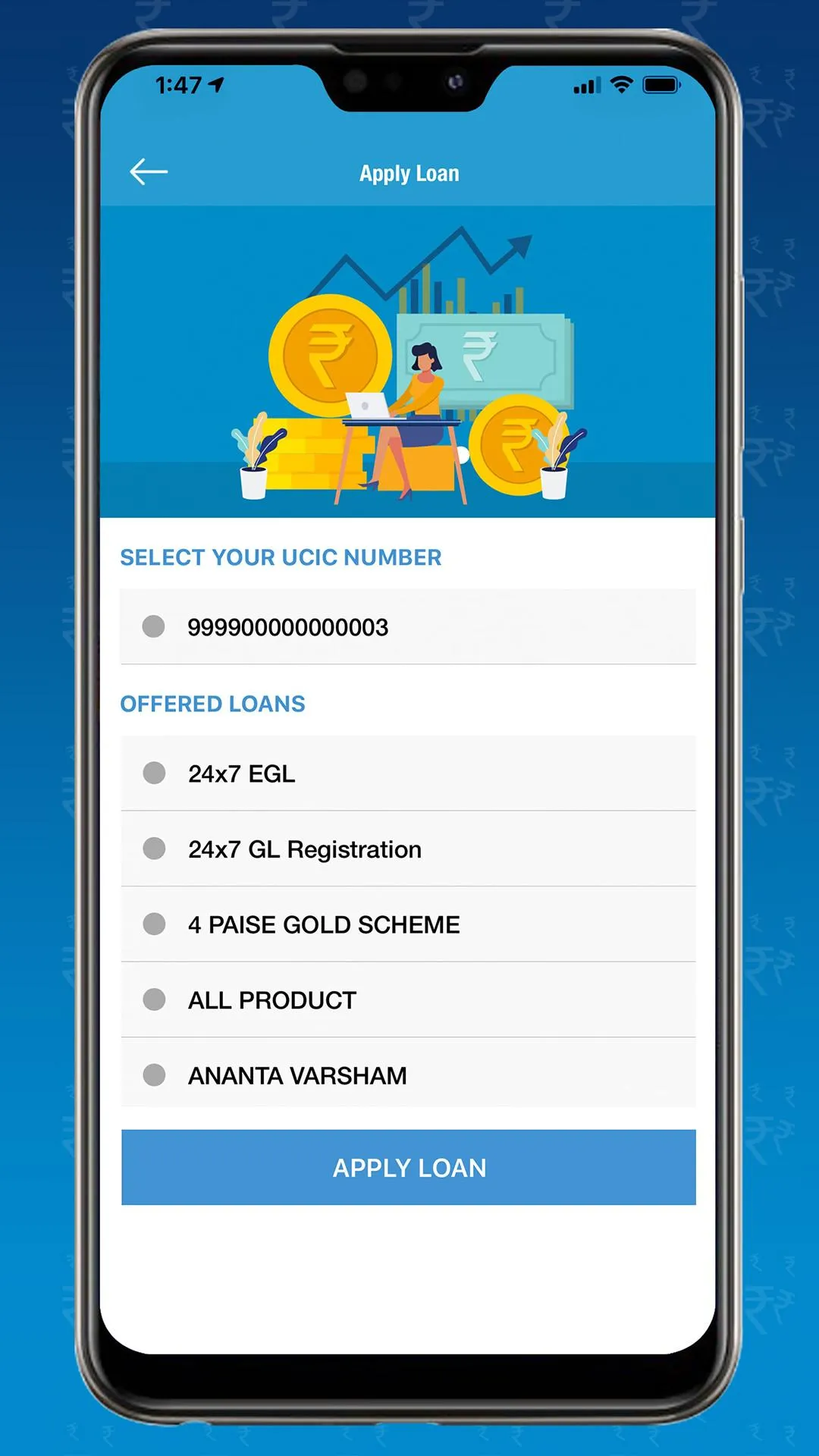 Muthoot Blue | Muthoot Fincorp | Indus Appstore | Screenshot