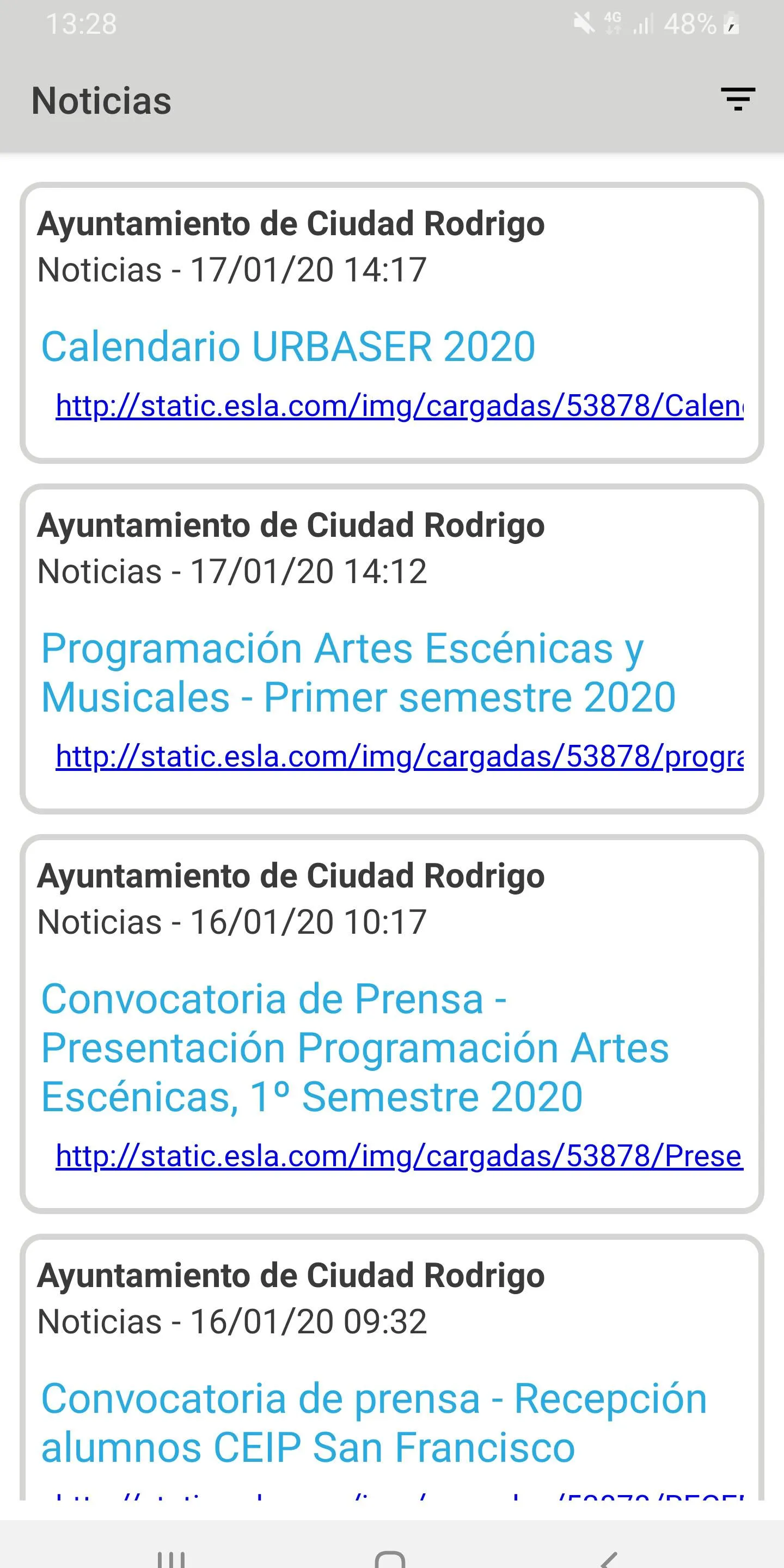 Avisa Ciudad Rodrigo | Indus Appstore | Screenshot