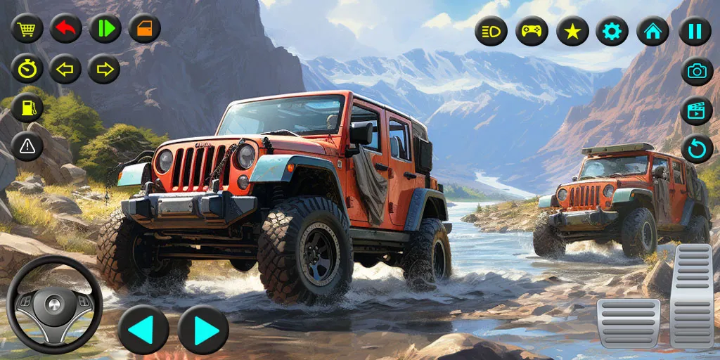 Offroad Jeep Driving Game 2024 | Indus Appstore | Screenshot