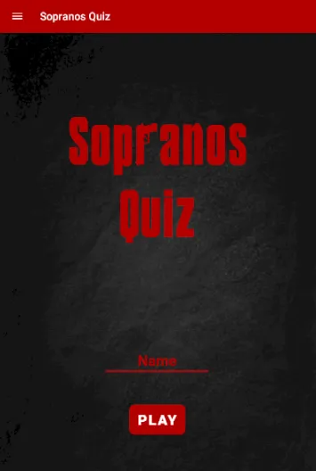 Sopranos Quiz | Indus Appstore | Screenshot