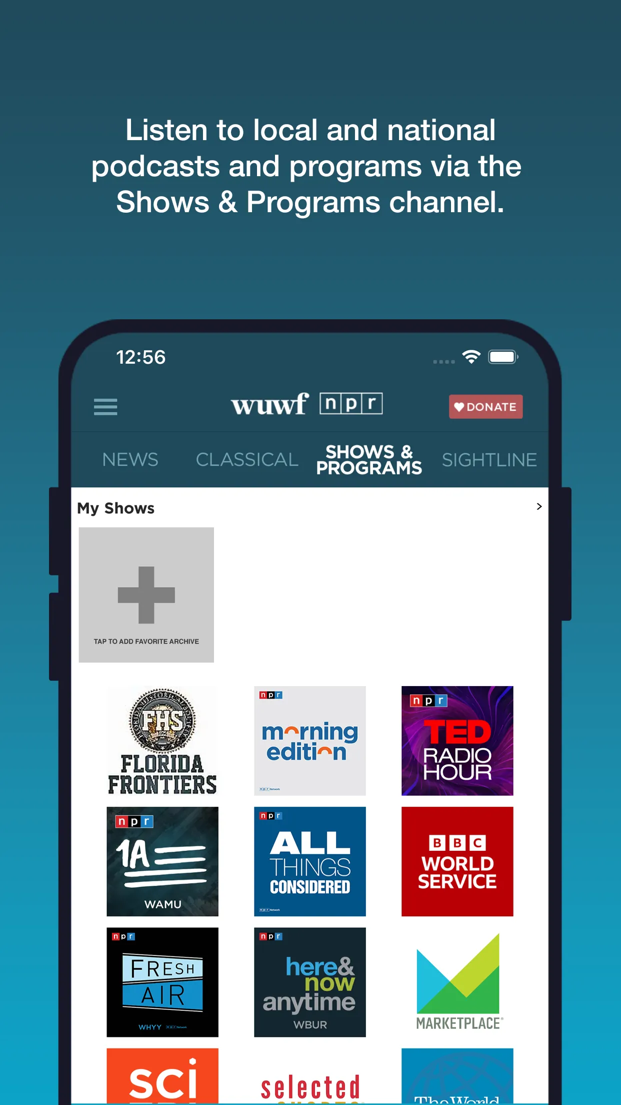 WUWF Public Radio App | Indus Appstore | Screenshot