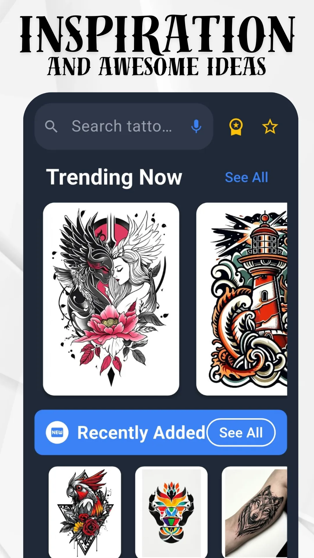 AR Draw Tattoo And Find Idea | Indus Appstore | Screenshot
