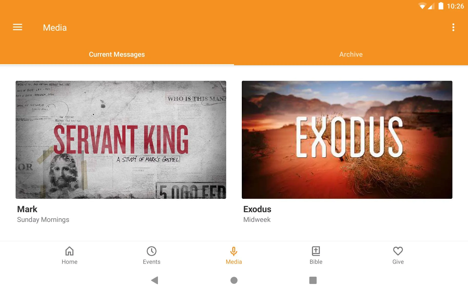 Calvary Chapel Cincinnati | Indus Appstore | Screenshot