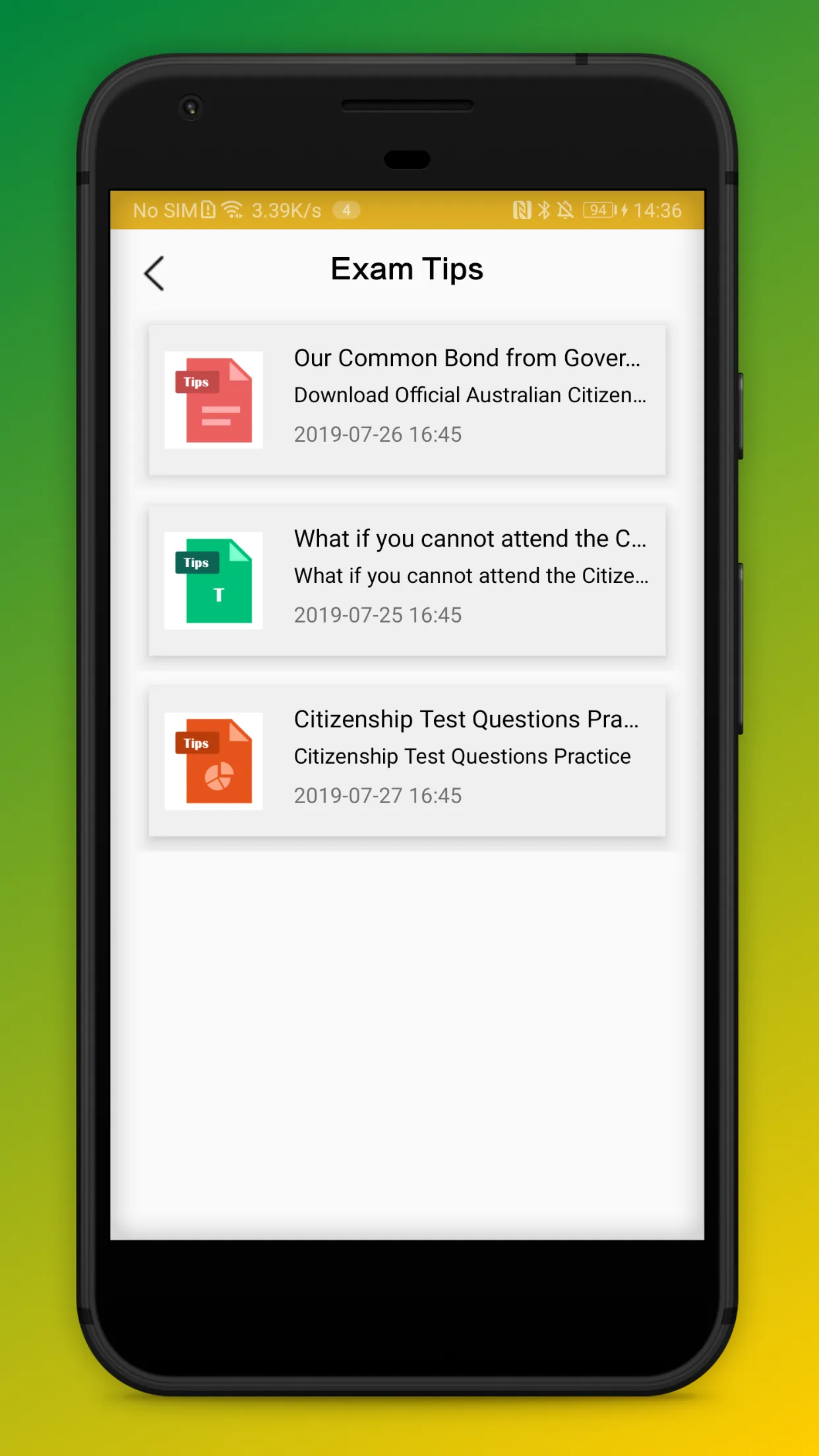 Citizenship Test (2024) | Indus Appstore | Screenshot