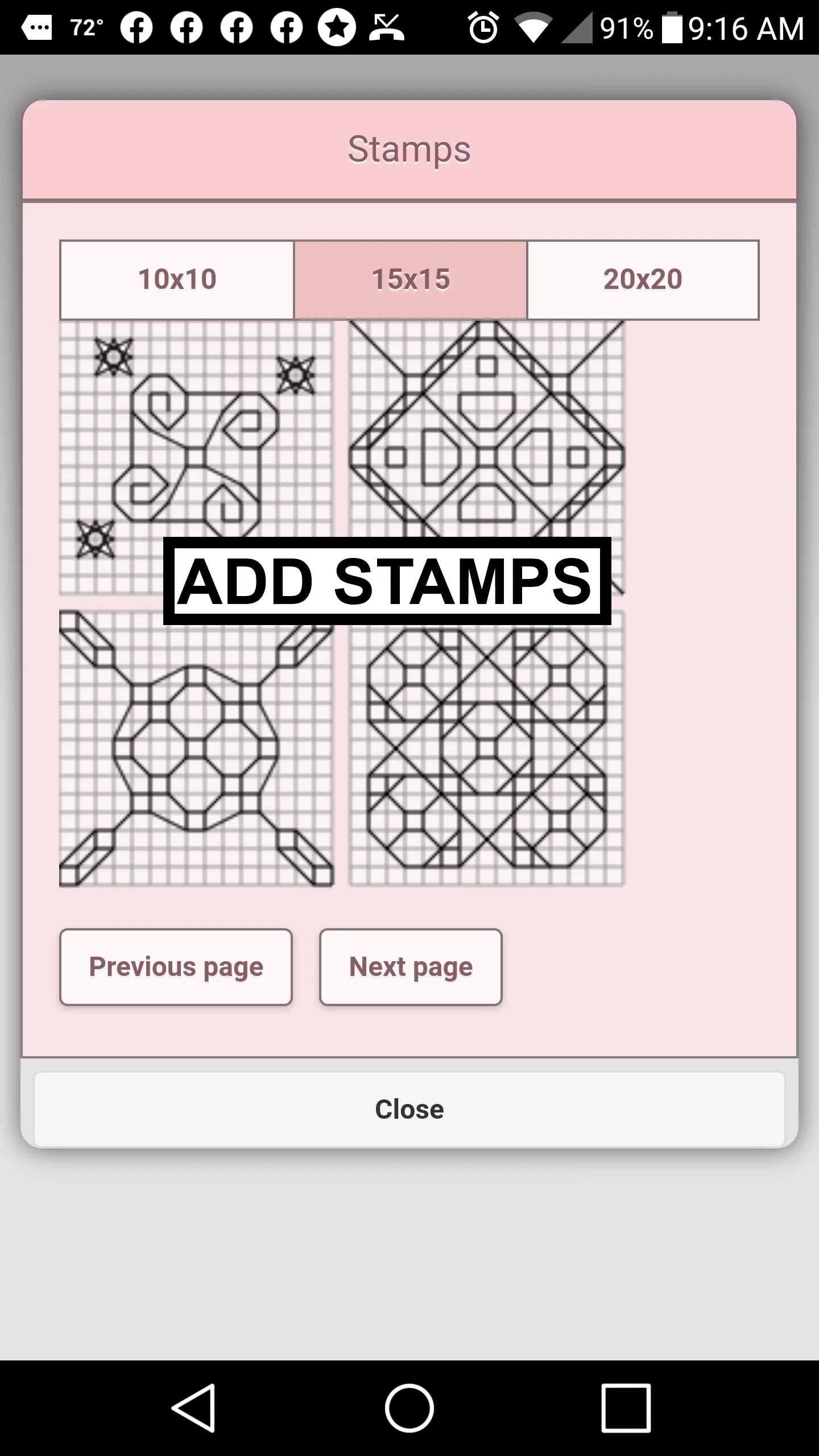 Blackwork Embroidery Creator | Indus Appstore | Screenshot