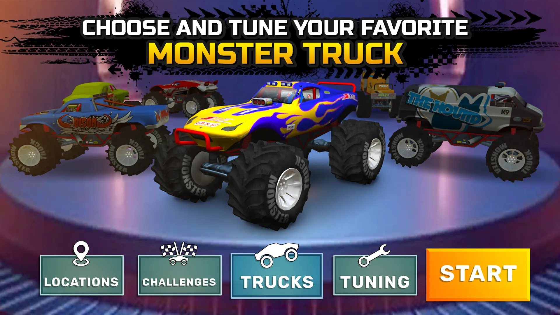 Monster truck: Extreme racing | Indus Appstore | Screenshot