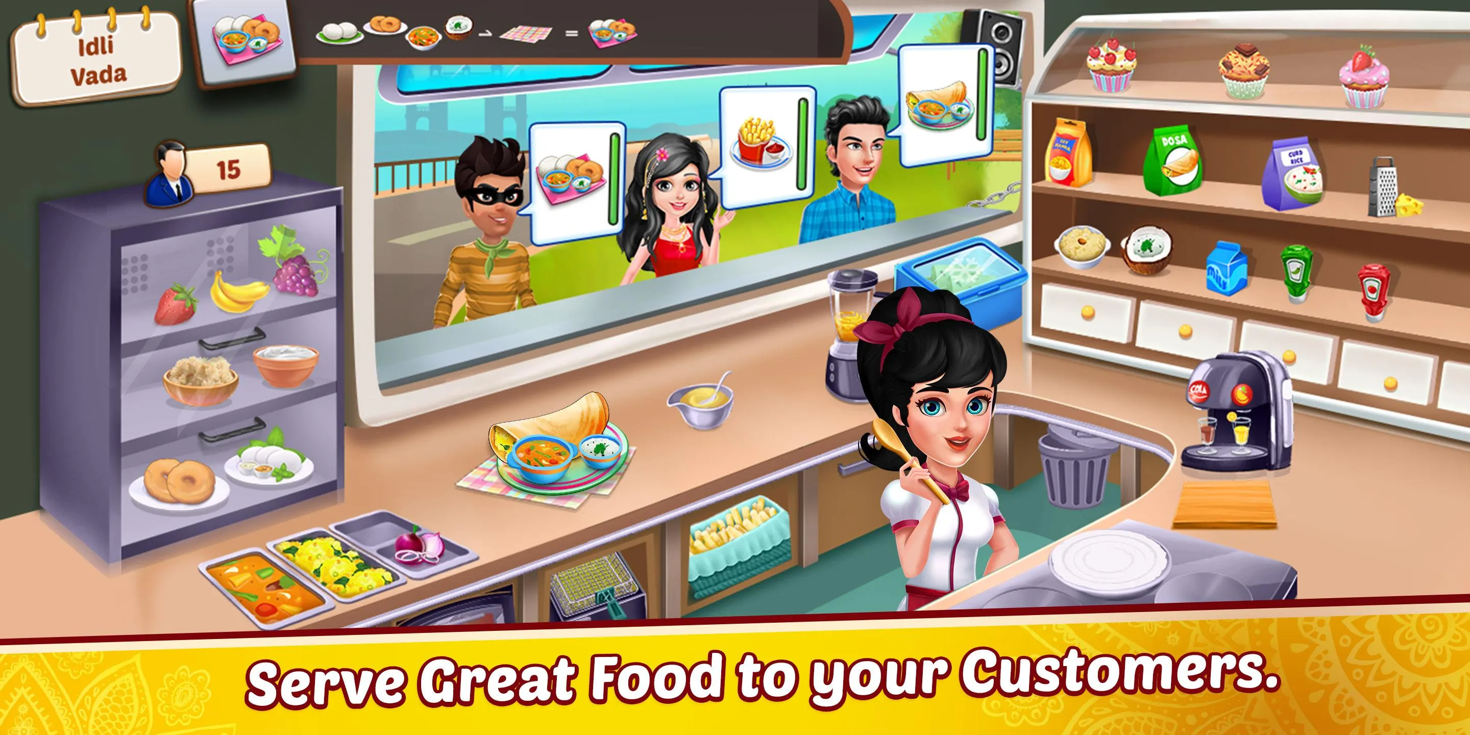 Food Truck - Chef Cooking Game | Indus Appstore | Screenshot