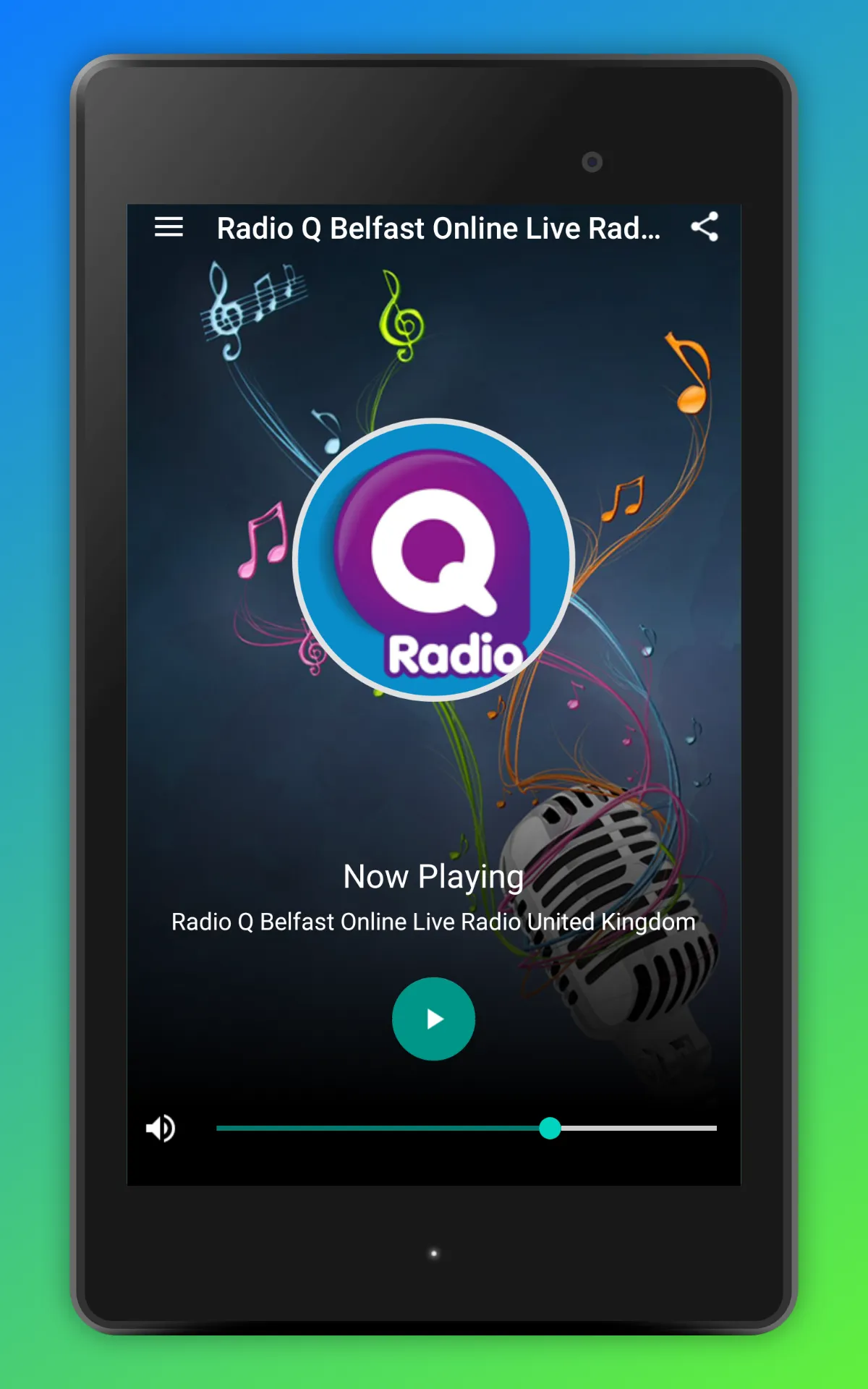 Q Radio Belfast FM UK Online | Indus Appstore | Screenshot