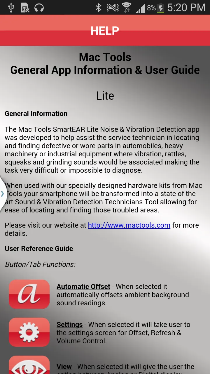 Mac Tools - SmartEAR LITE | Indus Appstore | Screenshot