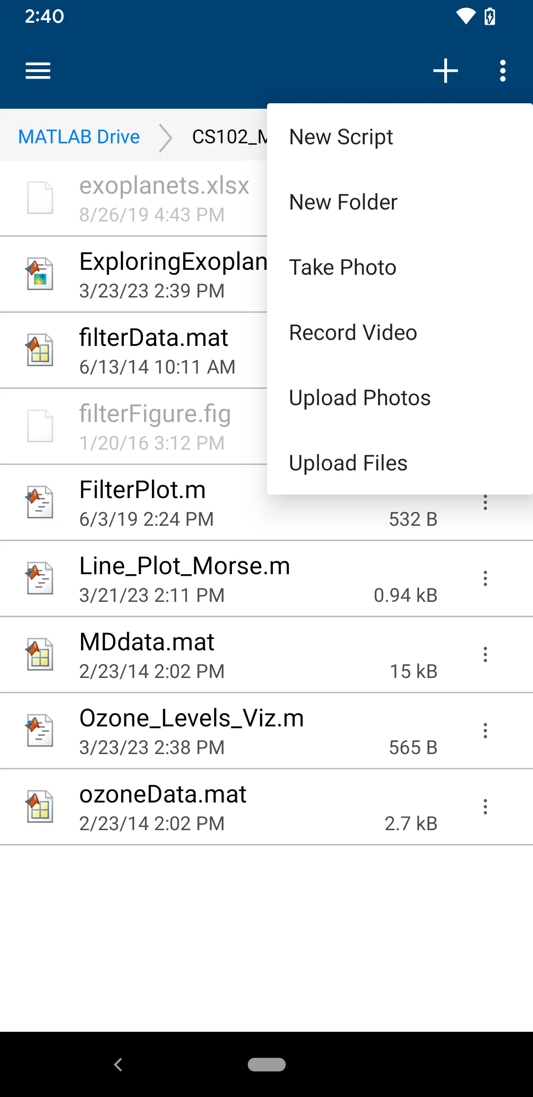 MATLAB Mobile | Indus Appstore | Screenshot