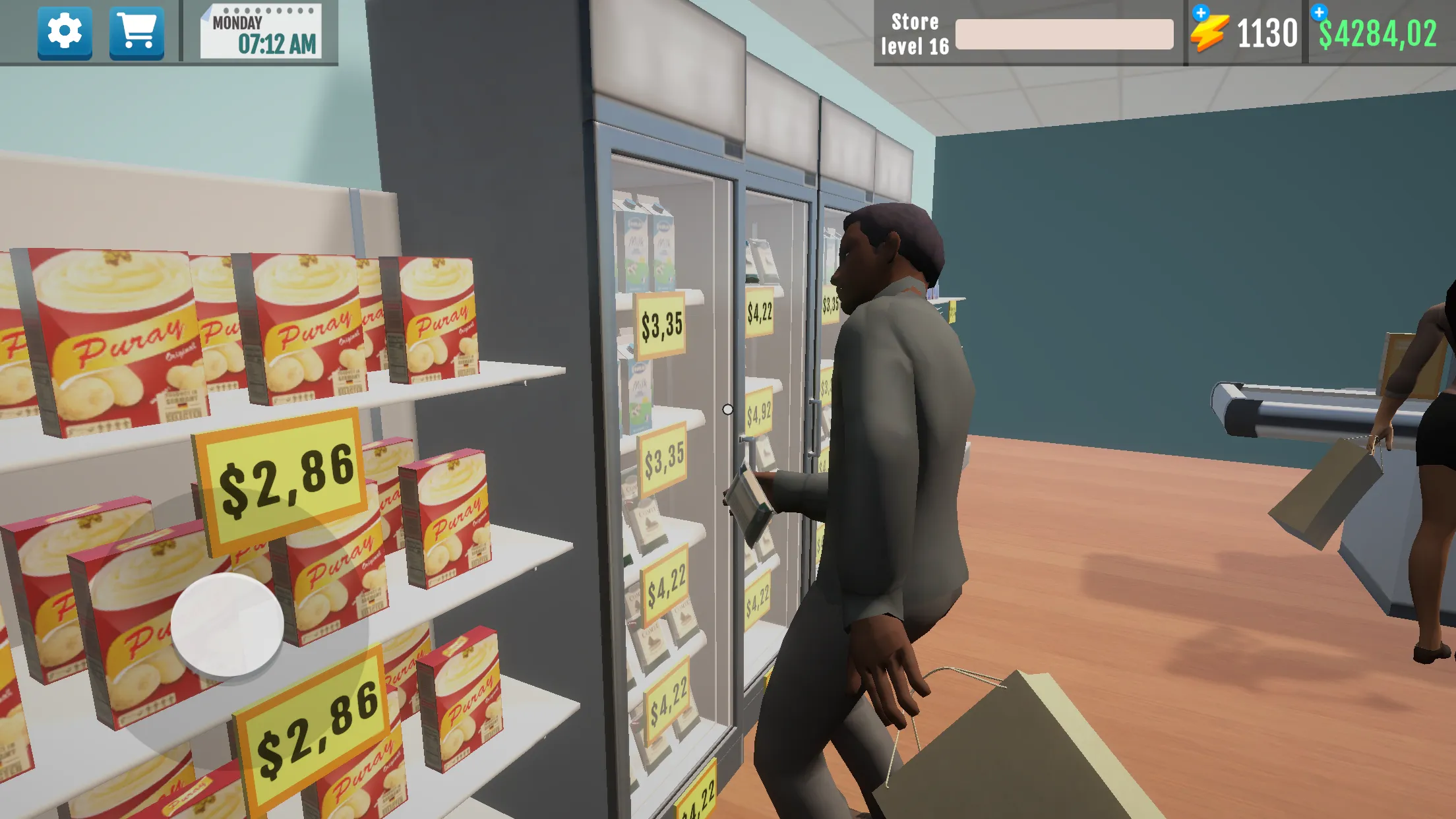 Supermarket Manager Simulator | Indus Appstore | Screenshot