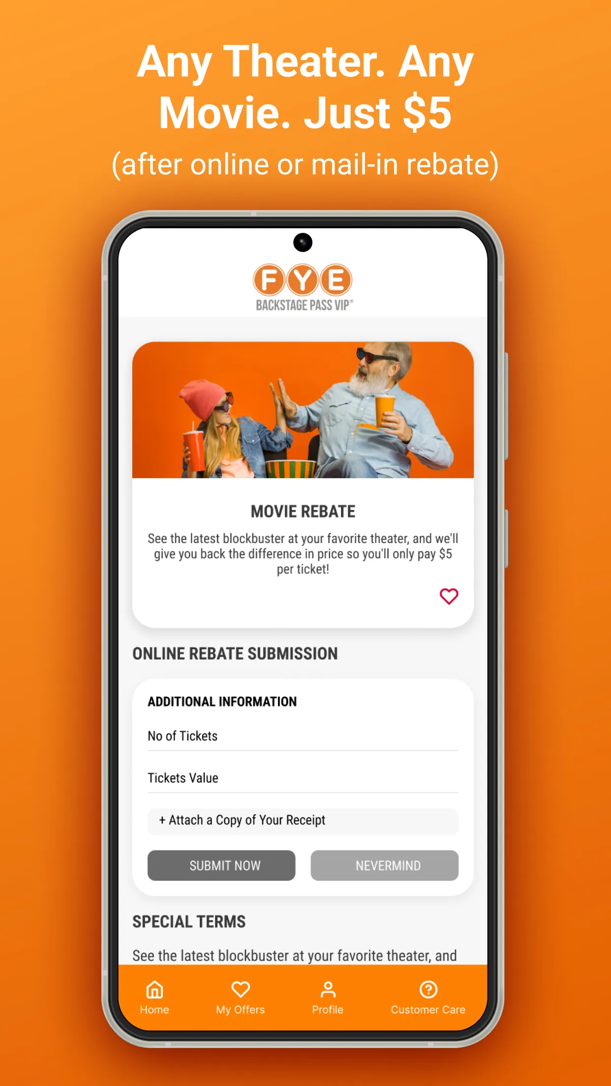 FYE Backstage Pass VIP | Indus Appstore | Screenshot