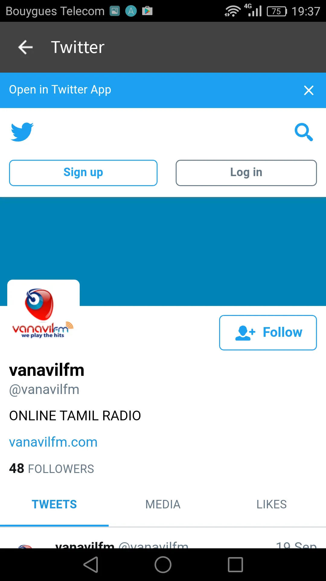 Vanavilfm Tamil Radio Official | Indus Appstore | Screenshot