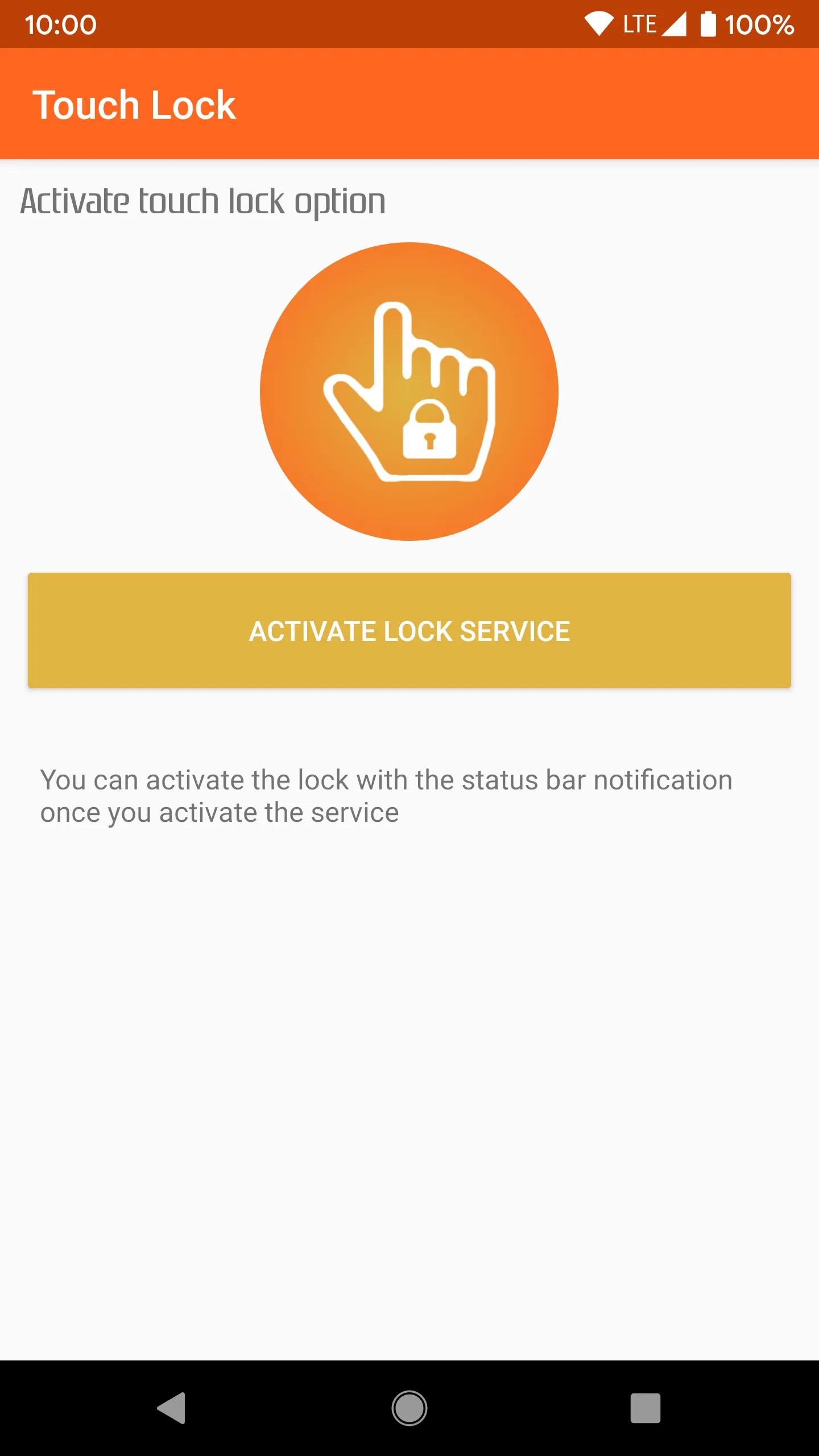 Screen Touch Lock & Protector | Indus Appstore | Screenshot