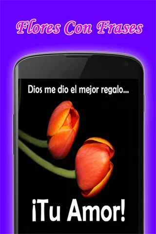 Flores Con Frases | Indus Appstore | Screenshot