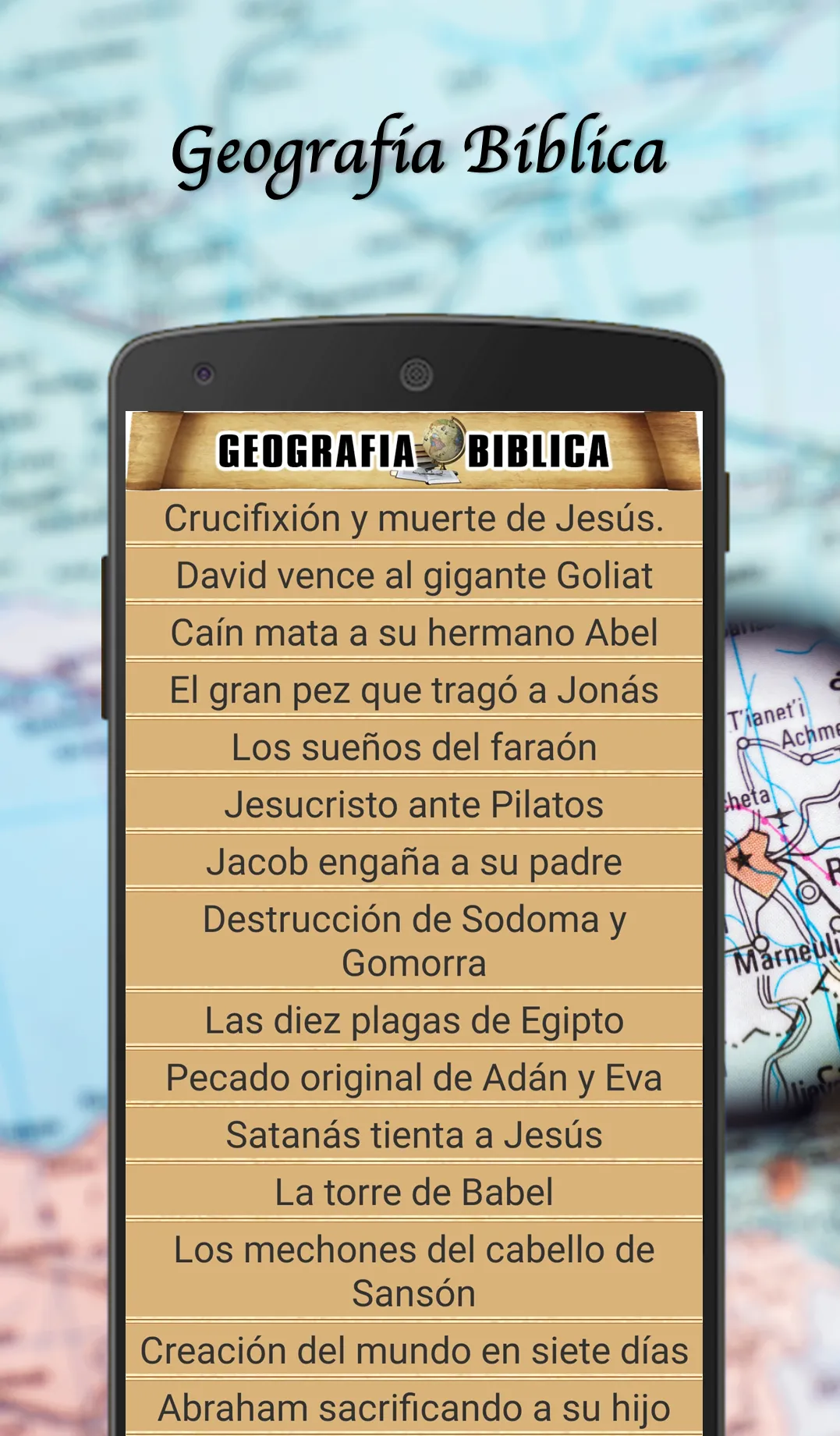 Geografía Bíblica | Indus Appstore | Screenshot