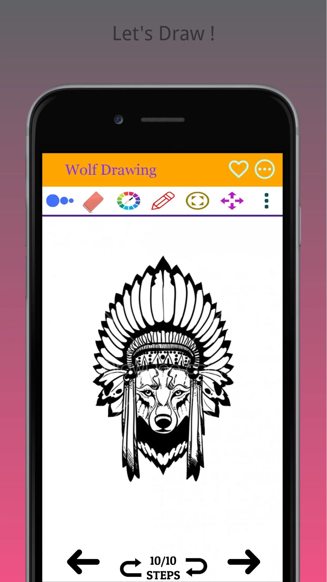 How to Draw Wolf Tattoo Easily | Indus Appstore | Screenshot