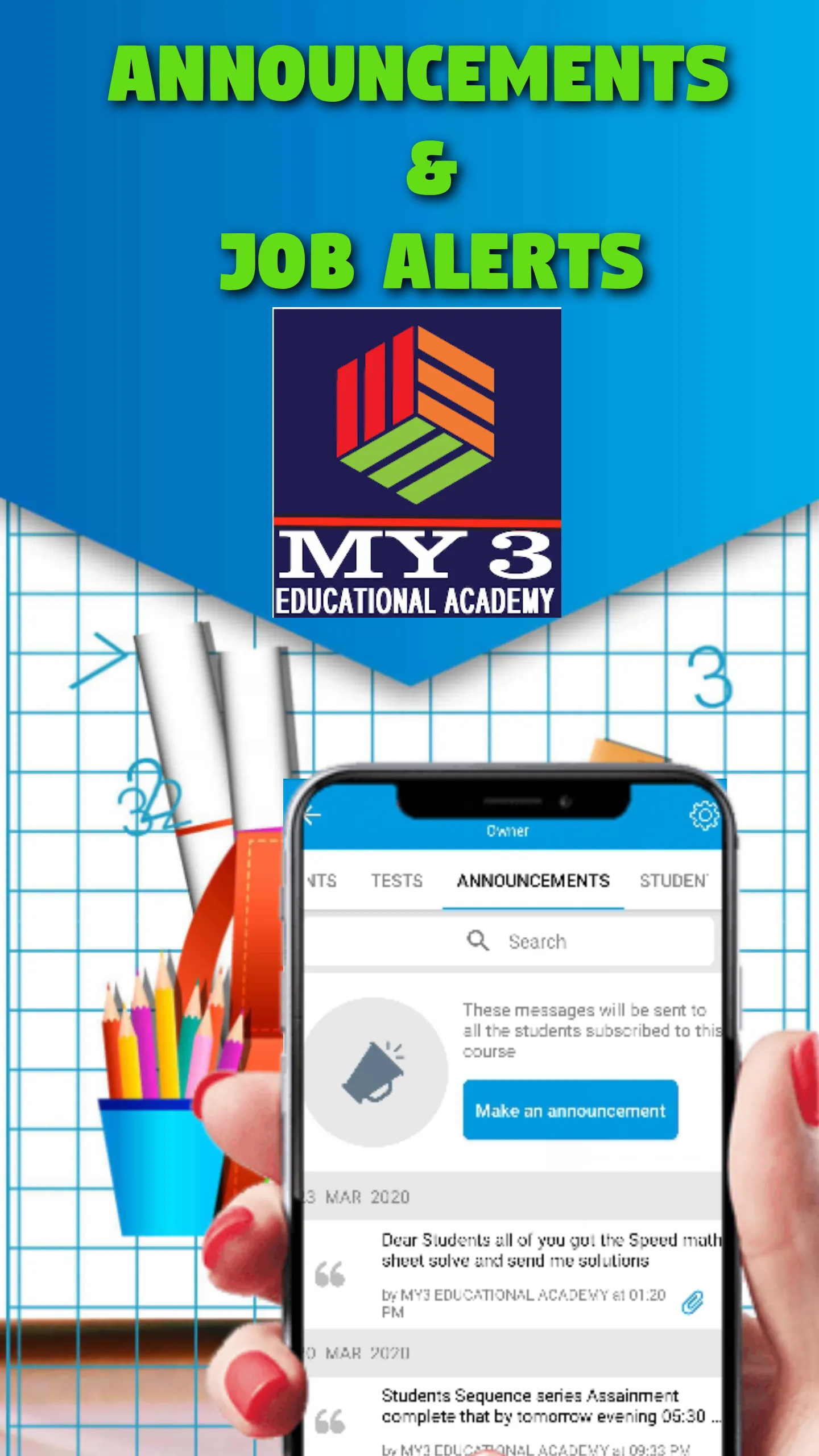 MY3 EDUCATIONAL ACADEMY | Indus Appstore | Screenshot