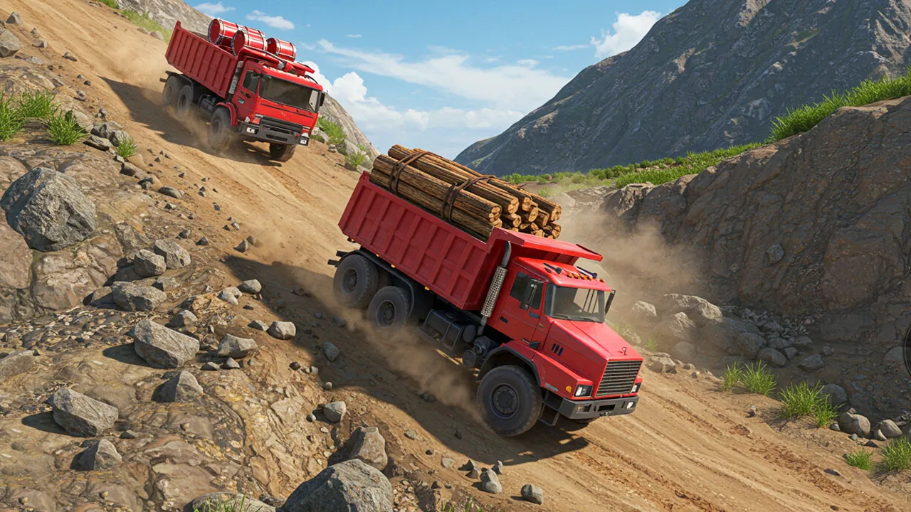 Offroad Cargo Truck Game | Indus Appstore | Screenshot