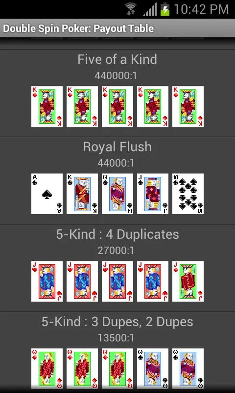 Double Spin Poker | Indus Appstore | Screenshot