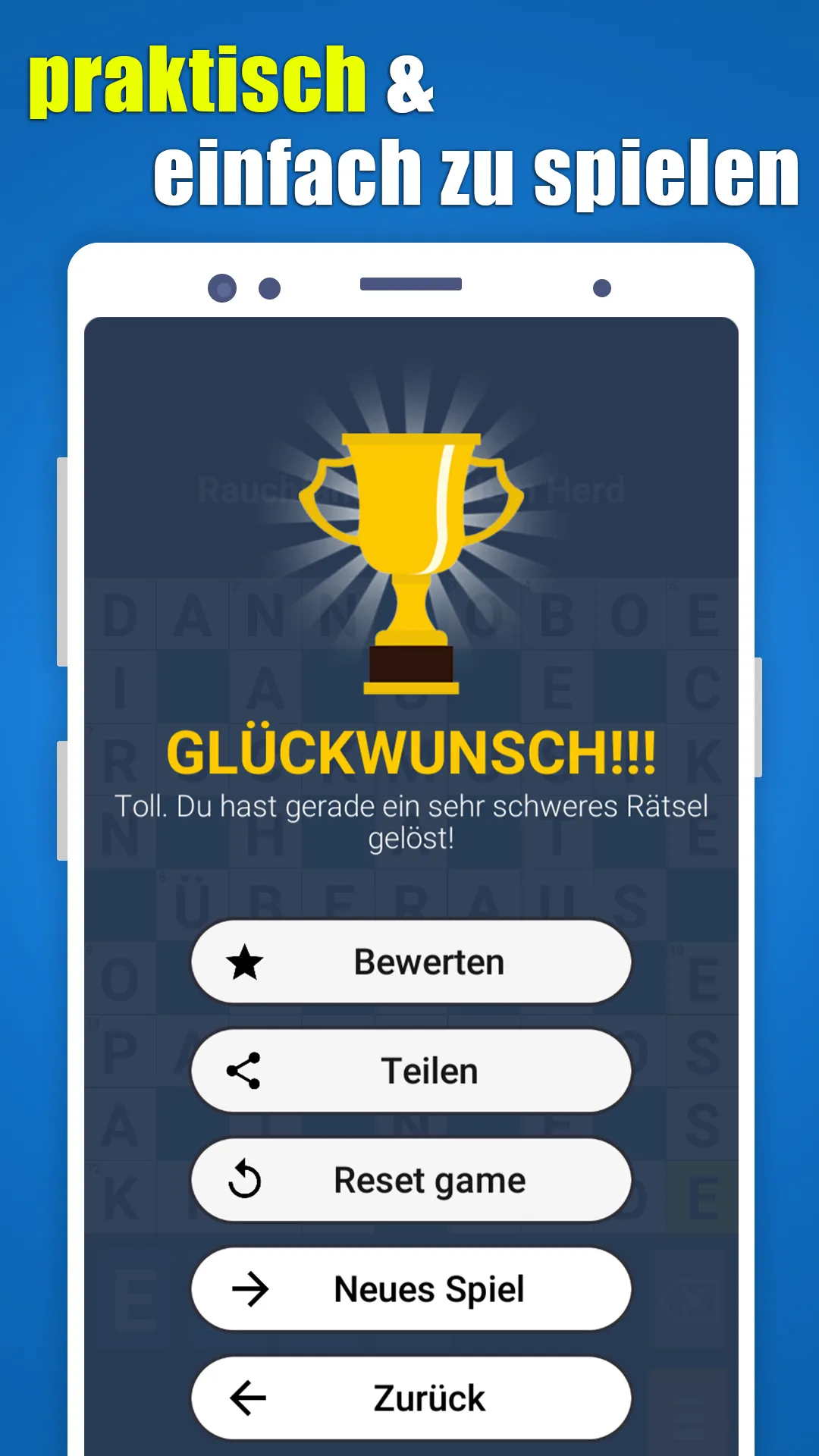 German Crossword Classic Word | Indus Appstore | Screenshot