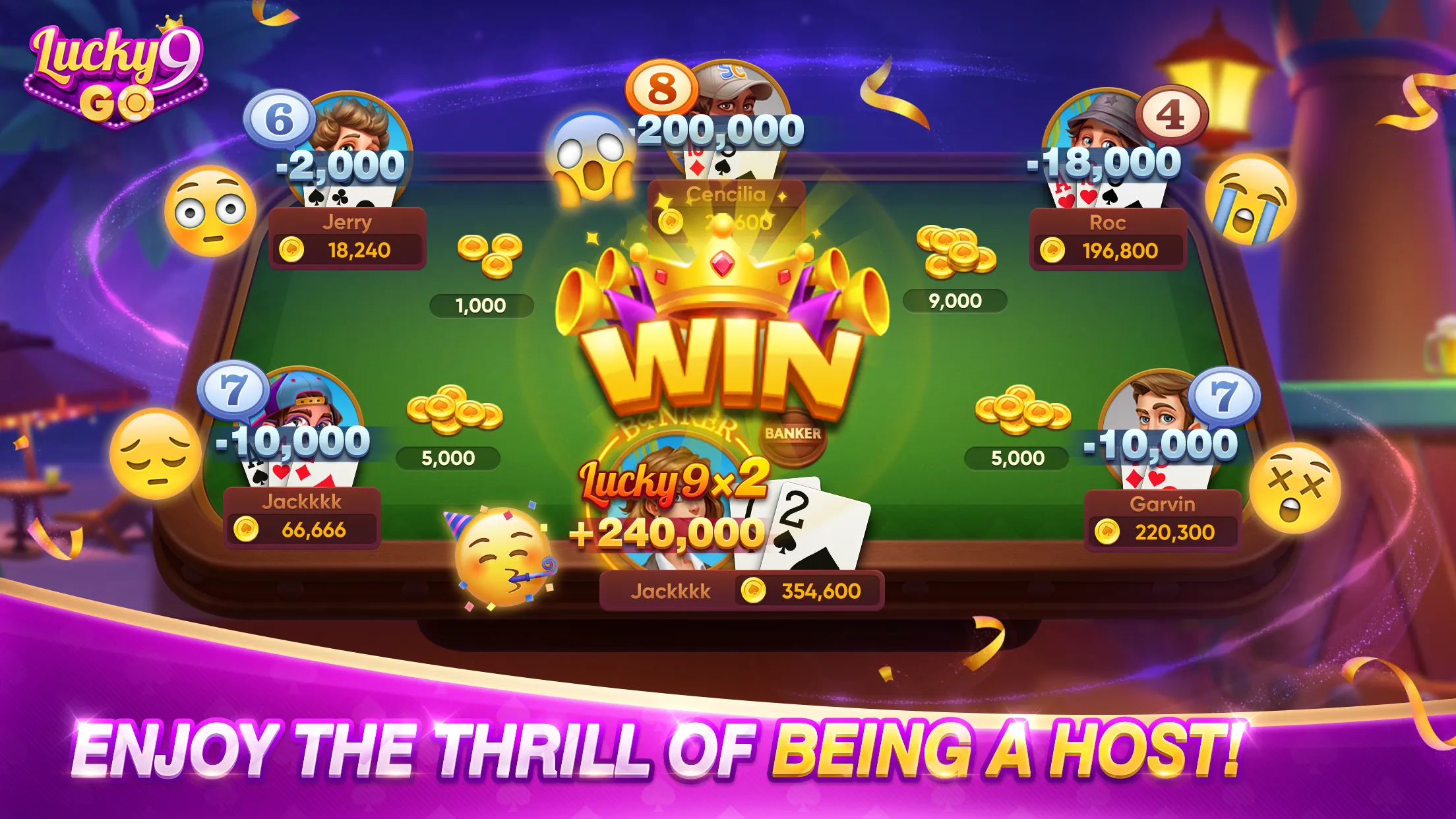 Lucky 9 Go-Fun Card Game | Indus Appstore | Screenshot