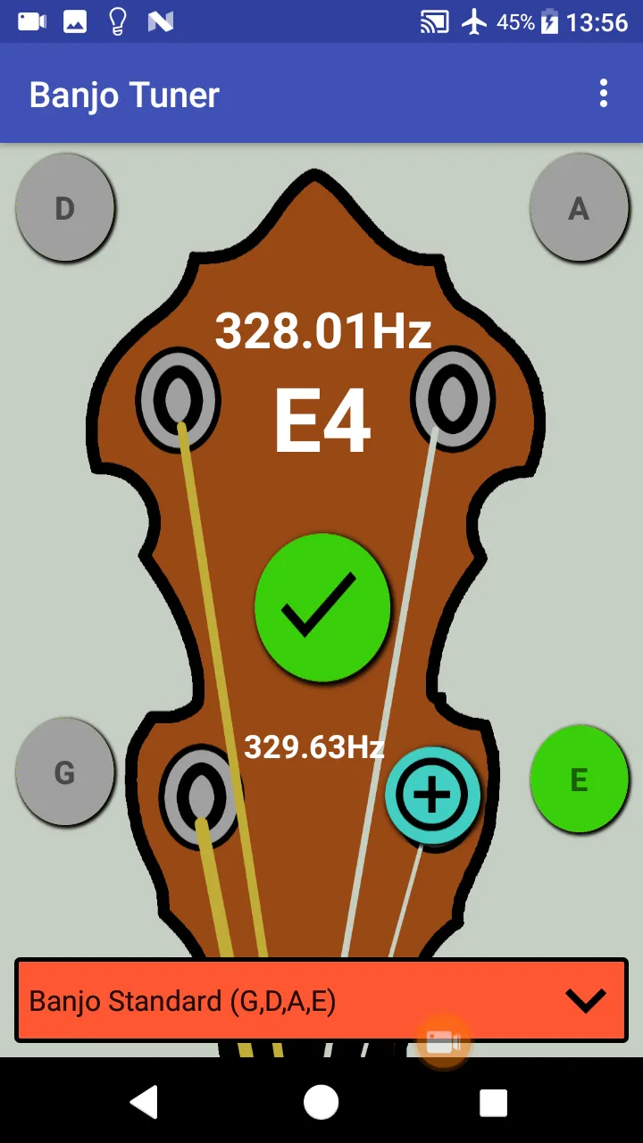 Tenor Banjo Tuner | Indus Appstore | Screenshot