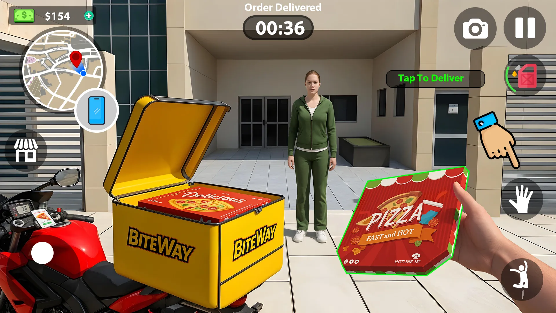 Delivery Rider Life Simulator | Indus Appstore | Screenshot